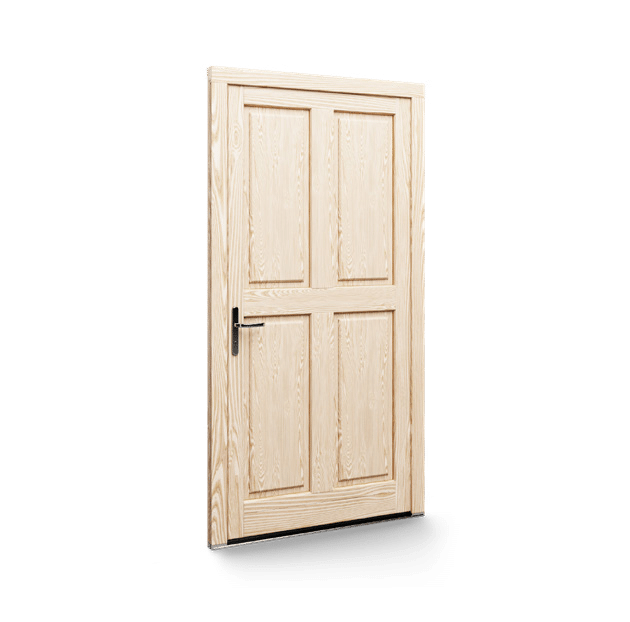 Portes en bois massif